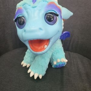 2015 Hasbro FurReal Friends Torch My Blazin Dragon Interactive Battery Checked!